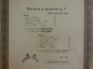 GIULIANO SORGINI NATURA E MUSICA N 7 LP GRAND PRIX GP 128  ITALIAN LIBRARY JAZZ