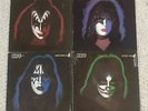 KISS - Set of 4 SOLO ALBUMS Gene Paul Peter Ace LP's CANADIAN IMPORTS w/POSTERS
