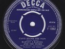 BARNEY J BARNES Can't Stand The Pain RARE M- UK-only 45 northern soul MOD DANCER