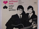 PETER & GORDON: A World Without Love LP (Mono, glossy black/rainbow 'mfd by Cap