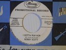 Bobby Scott (dj) 45 I GOTTA RUN NOW / HAVE MERCY ON ME   Mercury VG++ popcorn