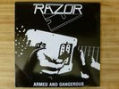 Razor: Armed and Dangerous Lp, Slayer, Gammacide, Megadeth, Metallica