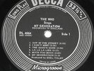 THE WHO “My Generation” rare Original Black Decca label MONO   UK R&B Mod Beat