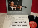 PHILIPS 6768 365 3LP STEREO HOLL MOZART THE 5 VIOLIN CONCERTOS GRUMIAUX DAVIS NM