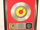 Rolling Stones, Undercover Of The Night, platin Schallplatte, Record, Award gold