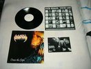 SINISTER --- very rare original 1992 CROSS THE STYX LP, TESTPRESSING Asphyx
