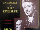 HOMMAGE A FRITZ KREISLER, CAMPOLI WITH ERIC GRITTON (p), DECCA FR LXT 5012, EX 
