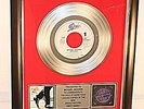 Michael Jackson, Dirty Diana, Platin Record, Schallplatte, Award, gold