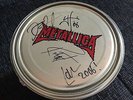 Metallica Fan Can 5 fully signed 2006 no promo