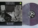Nirvana - Bleach, VERY RARE Purple/Grey Marbled Vinyl LP 1992 Sub Pop, Grunge