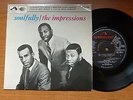 The Impressions - Soulfully 1965 UK EP HMV