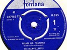 THE MARVELETTES - PLEASE MR. POSTMAN,  UK Fontana '61