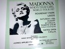 Madonna - Cheap Popcorn Leather & Lace 2xLP Who's That Girl Tour Live UK Rare