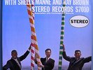 BARNEY KESSEL w/RAY BROWN & SHELLY MANNE POLL WINNERS RARE ORIG '57 STEREO LP NM