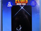 ELVIS PRESLEY MOODY BLUE RARE SEALED ORIG '77 RCA LP ON BLUE VINYL w/STICKERS