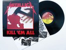 Metallica   Kill 'Em All   1983 (UK) + INNER   A1 / B1   Music For Nations  MFN7