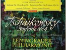 DGG RED STEREO TULIP TCHAIKOVSKY MRAVINSKY SYMPHONY NO.4 SLPM 138657 NM