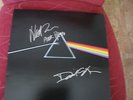 PINK FLOYS DARK SIDE OF THE MOON AUTOGRPHED BY NICK MASON AND DAVID GILMOUR