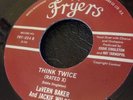 Jackie Wilson & LaVern Baker– Think Twice (x Rated) 45 Northern Soul RnB