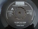YVONNE BAKER   YOU DIDN'T SAY A WORD   EX BARGAIN