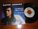 alain Bashung alias David Bergen rare 45 trs 1975 festival