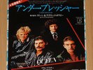 QUEEN & DAVID BOWIE Under Pressure - RARE 1981 JAPAN W/L PROMO 7