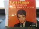 ELVIS 9600 WE CALL ON HIM YOU'LL NEVER WALK ALONE PROMO 45 MINT, SLEEVE VG+