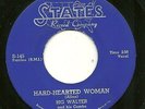 Double Sided Blues 45-Big Walter-Hard Hearted Woman/Back Home to Mama-States 145