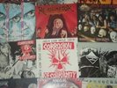 Job lloy thrash and heavy metal lps Prong,  re animator,  exodus etc