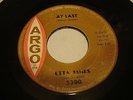 ETTA JAMES    R /B    ARGO 5380..  AT LAST....I JUST WANT TO MAKE LOVE TO YOU..