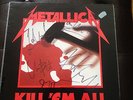 Metallica signed autographed Kill Em All LP no promo rare Cliff Burton + 4