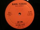 MASTER FORCE - hey girl b/w don't fight the feeling-RAIN FOREST-ORIGINAL-VG++/NM