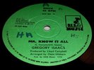 GREGORY ISAACS MR. KNOW IT ALL KILLER ROOTS 12