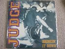 Judge bringin' it down LP sxe 3rd press youth of today chain of strength bold