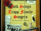 TRAPP FAMILY SINGERS an evening of folk songs LP Mint- DL 9793 Mono Decca Vinyl