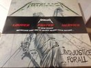Metallica ...And Justice For All. 4 Vinyl Box Set. Sealed