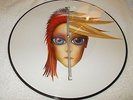 DAVID BOWIE REBEL NEVER GETS OLD VINYL 12 INCH PICTURE DISC