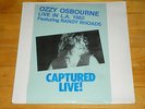 Ozzy Osbourne Live in LA 1982 (Captured Live) w/Randy Rhoades 2xLP Still Sealed