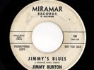 Surf Garage Fuzz Guitar 45 JIMMY BURTON Jimmy's Blues/Love Lost Miramar HEAR
