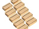 5pcs Humbucker Gold Guitar Pickup  Covers Pole Spacing 52mm and 50mm