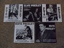 ELVIS PRESLEY - SET OF 5  SUN LABEL 45 rpm RECORDS IN PICTURE COVERS (Brand NEW)