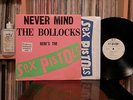 VG+/EX Sex Pistols -Never Mind The Bollocks PROMO sticker & submission sticker