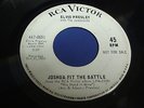 ELVIS PRESLEY Joshua fit the Battle RCA/VICTOR 447-0651 Orig 1966 PROMO 45rpm