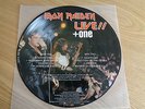 IRON MAIDEN Live + One / Maiden Japan NEAR MINT Rare 12