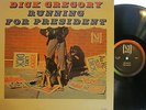 Dick Gregory - Running for President  (Vee Jay 1093)  (Mono)