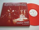 IRON MAIDEN ANTWERP BELGIUM LIVE 1981 RED VINYL JAPAN LP VOLUME 2