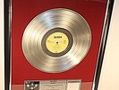 Queen, II, Platin Record, Platin Schallplatte, Award, gold