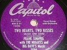 Frank Sinatra rocks on Capitol 78 rpm 2 Hearts 2 Kisses b/w From Bottom to Top