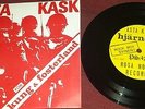 ASTA KASK KUNG & FOSTERLAND VINYL 7 INCH EP 1984 ORIGINAL PUNK HARDCORE SWEDEN