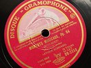 ARTHUR SCHNABEL / SCHUBERT moment musicaux op94 3x78rpm